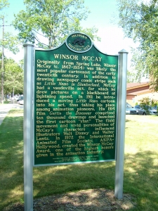 winsor mccay historical marker