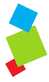 blue green and red blocks